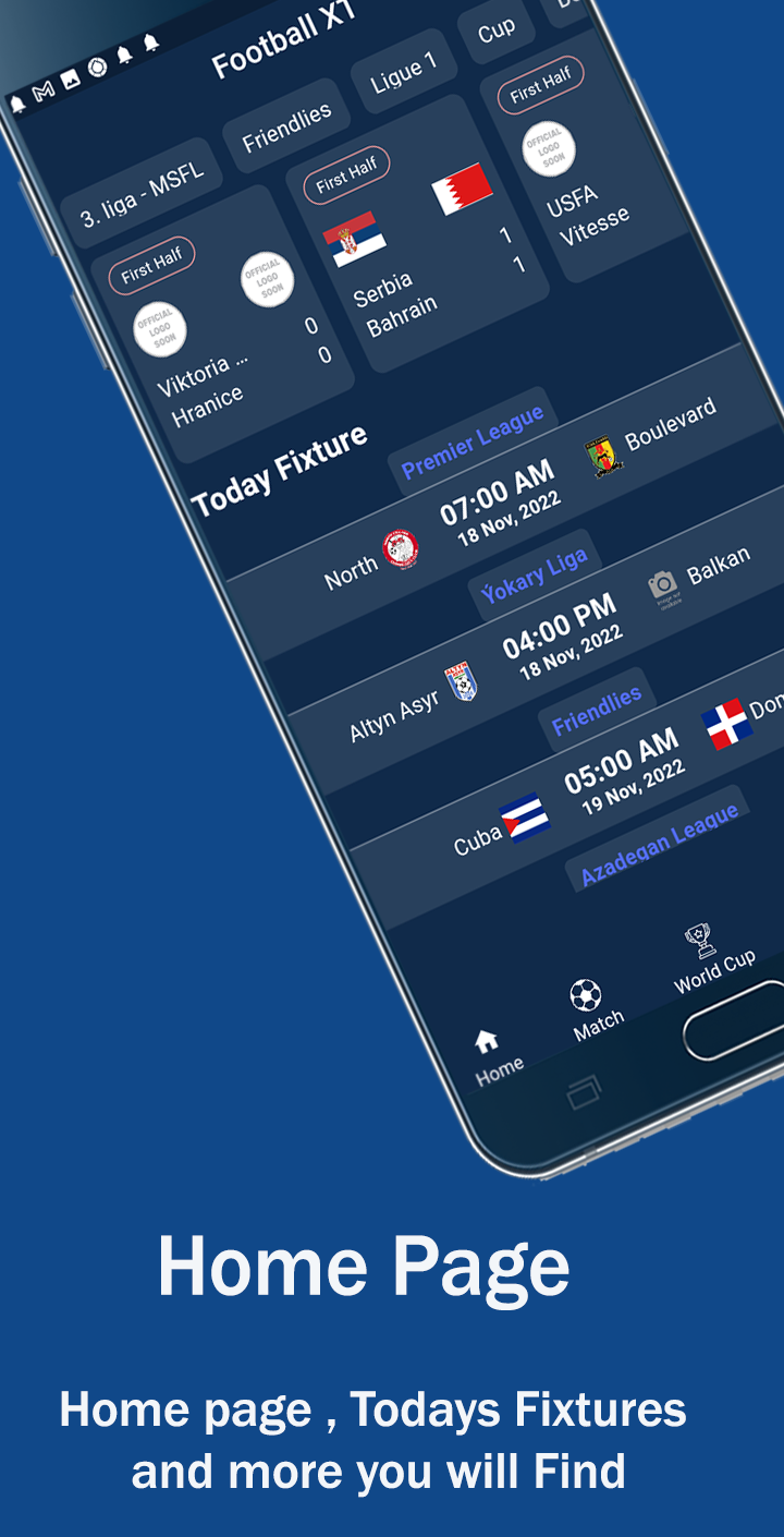 Football XT: football live score, fixture, leagues, live tv and more